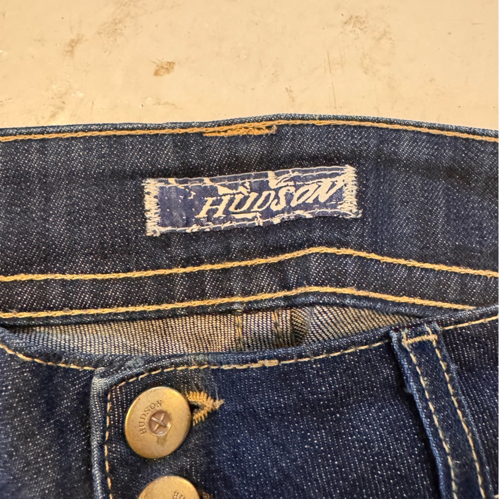 Hudson Bootcut Jeans – Made in USA – Size 29 – Dark Wash - Picture 4 of 7
